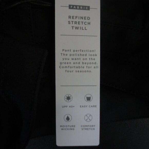 TAIL WOMEN'S CLASSIC CAPRI PANT -ONYX - US SIZE 8 - Picture 5 of 8